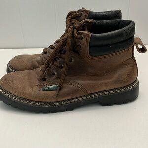 Candies logger/work style boots, 6.5 brown